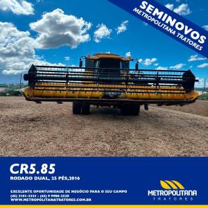 New Holland CR 5.85 Dual, 25 pés